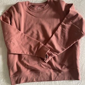 Girlfriend collective mauve sweatshirt S